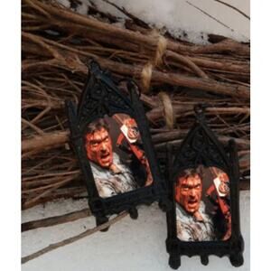Ash VS Evil Dead Earrings Evil Dead Slasher Horror Movie Greats Decor